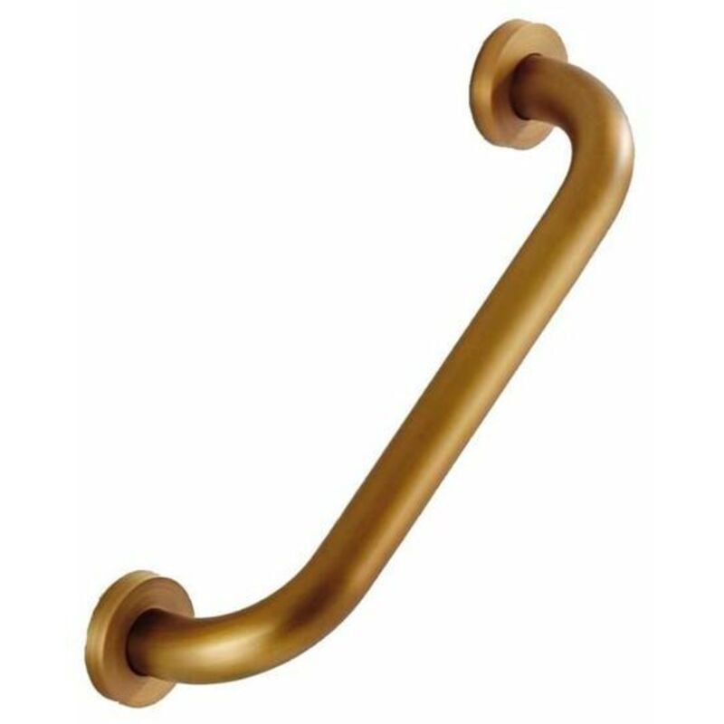 40CM Retro Barre d'appui Sécurité en Cuivre de Salle de Bain Baignoire Douche wc Support Mural Serviette