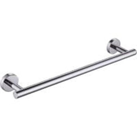 40cm wall-mounted towel rail in brushed SUS304 stainless steel for bathroom