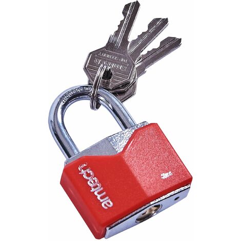 40mm Rhombic Chrome Plated Iron Padlock - T0704