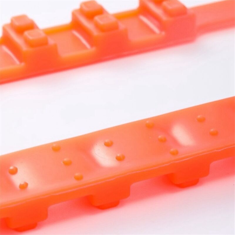 Image of 40Pcs Anti-Skid Schneeketten Auto Winter Reifen Räder für Lkw Schlamm Rad Kabelbinder Anti-Slip