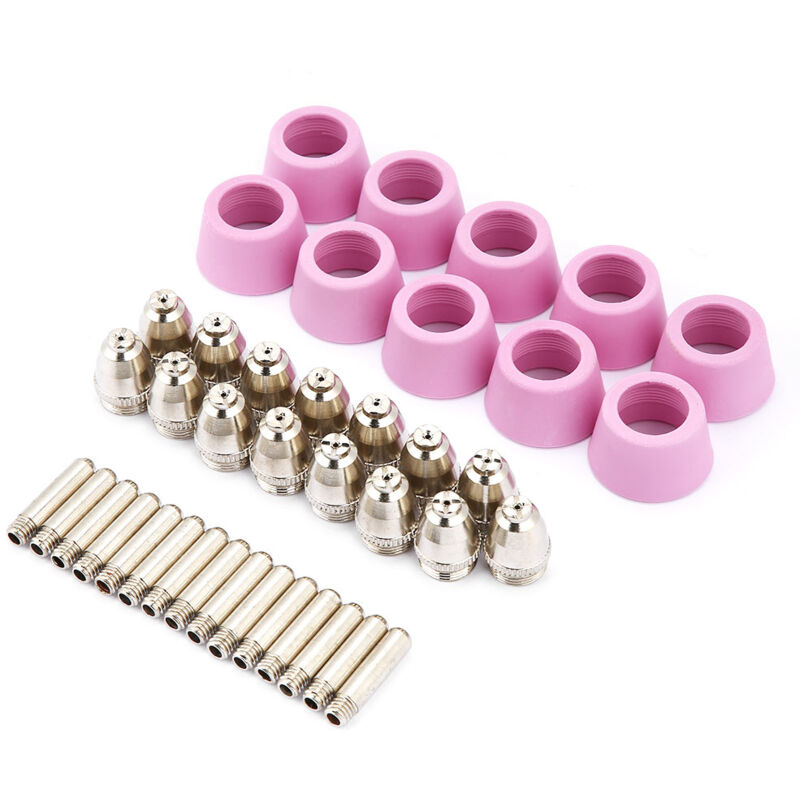 Ineasicer - 40pc/set AG60 SG55 Torche de découpe plasma Consommables Buses d'électrodes Coupes Kit