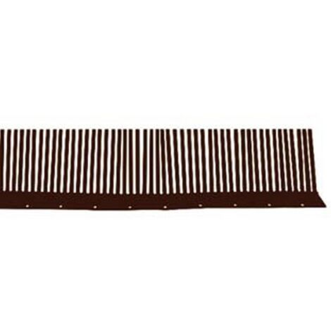 40PZ FERMAPASSERI SOTTOTEGOLA IN PLASTICA - cm.50x11h. - color rame