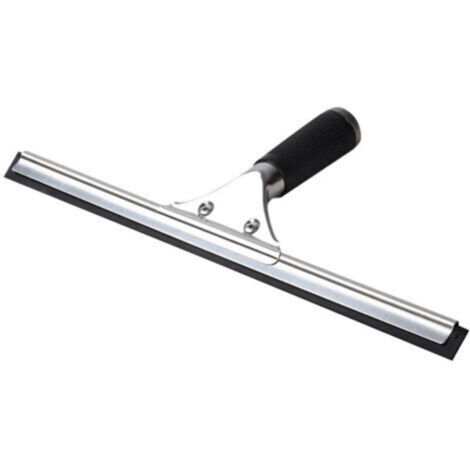 40.Raclette à vitres Professional . Lave-vitre avec lèvre en caoutchouc flexible et poignée en plastique de qualité supérieure