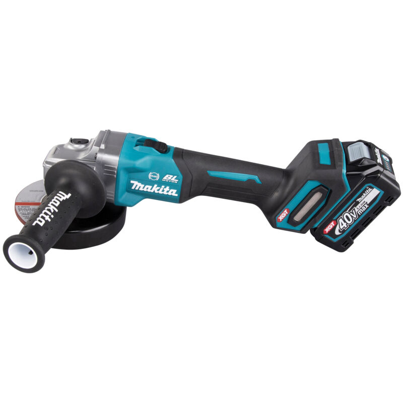 Image of Akku-Winkelschleifer GA005GZ, 40V, 125 mm ohne Akku ohne Lader im Karton - Makita