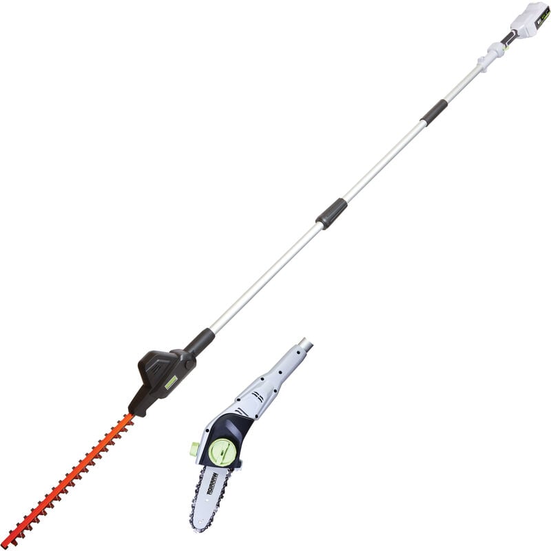 Husqvarna 120Itk4P Cordless Pole Saw With Battery And Charger Included, Battery Hedge Trimmer