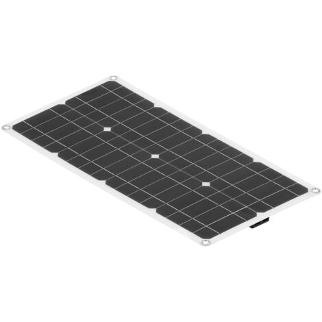 40W flexibles polykristallines Silizium-Solarpanel-Ladegerät mit zwei USB-Anschlüssen für Auto- und Laptop-Akkus