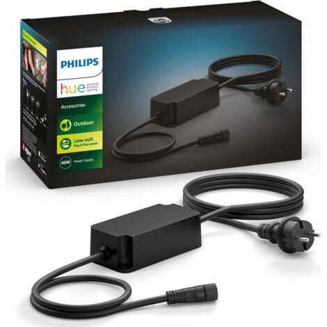 40w philips hue-netzteil 41397900-für draußen-schwarz
