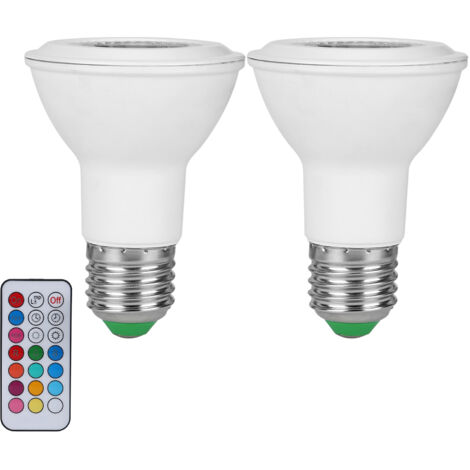 40W RGB LED-Projektorlampe mit Fernbedienung, Partybeleuchtung, 85-265V (Warmweiß RGB)