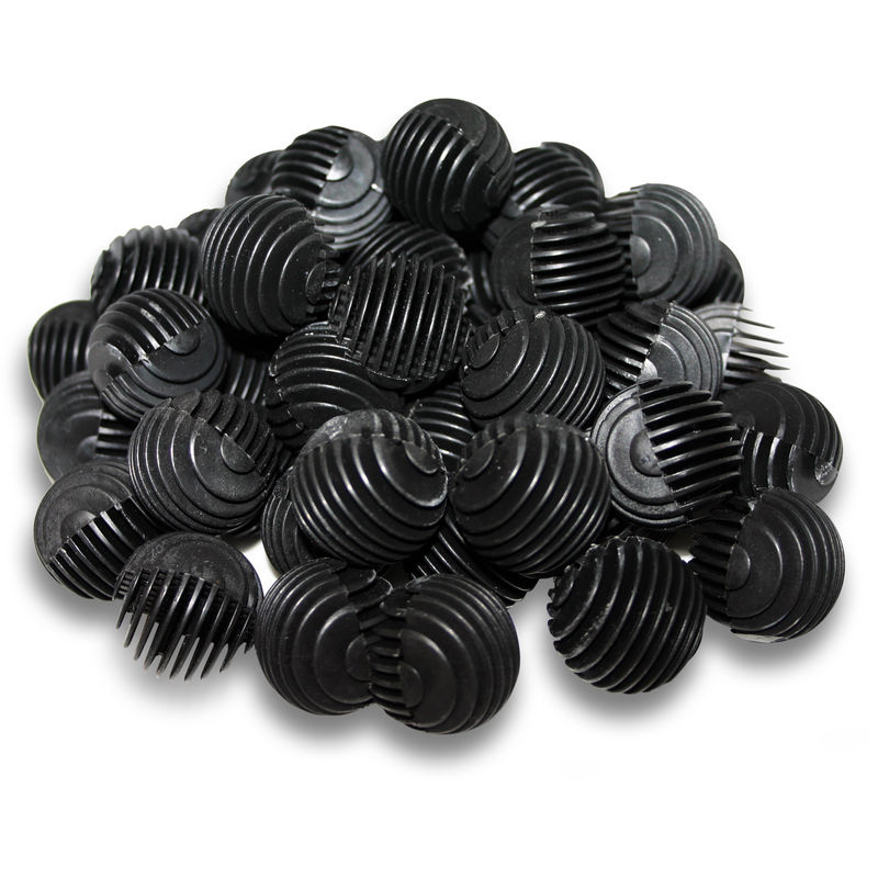 

Bio bolas 40x Ø28mm para el asentamiento de bacterias nitrificantes, medios filtrantes