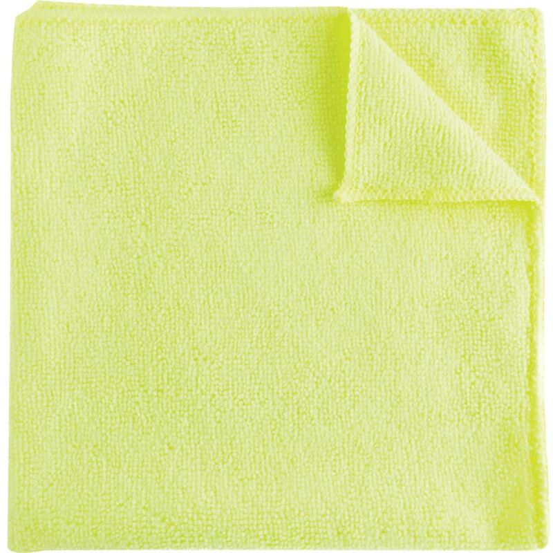 Cotswold - 40 x 40cm Premium Yellow Microfibre Cloth 56g - Yellow