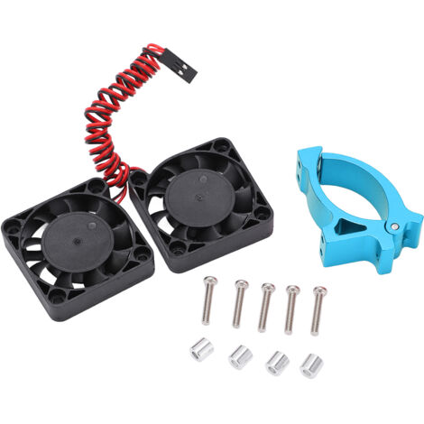 40x40mm RC-Lüfter mit Halterung für 4068, 4268, 4274 und 4275 Motoren, 42mm Durchmesser, Blau