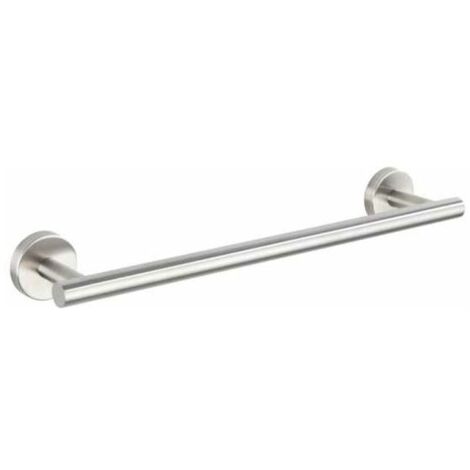 40x5.5x7 cm, Wall-mounted bathroom towel rack, wall-mounted towel bar, stainless steel, matt