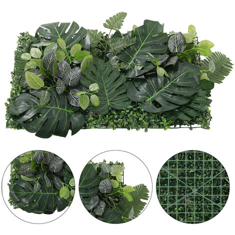 40x60cm Artificial Plants Green Wall Panel
