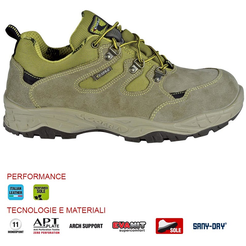 Image of Scarpe antinfortunistiche scarpa bassa Cofra waterfall s1 p src numero 41 calzature di sicurezza