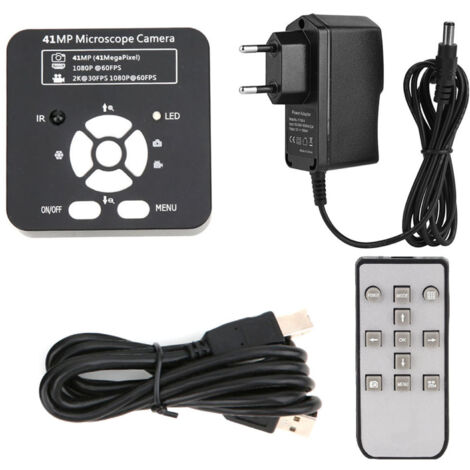 41-Megapixel-HD-USB-Mikroskop mit HDMI-Ausgang und EU-Stecker, Präzisionskamera für detaillierte Inspektionen