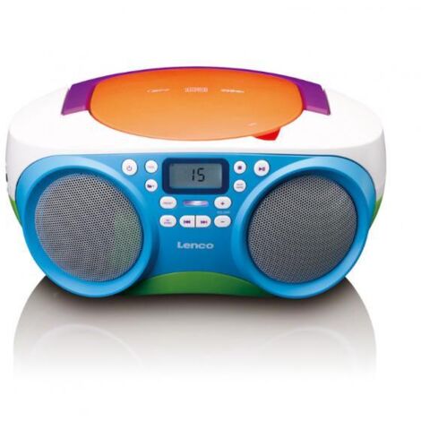 41" SCD-Lenco SCD - Radio portatile con CD, MP3, USB, Aux-In