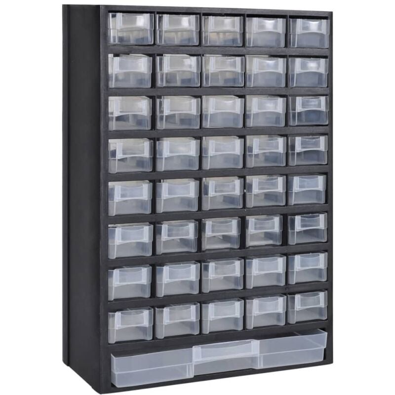 Armoire à outils avec 41 tiroirs Plastique vidaXL
