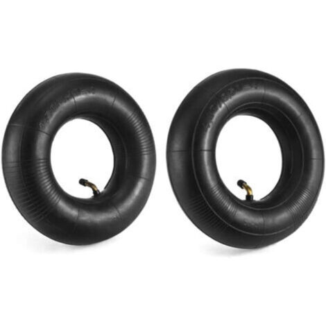 4.10/3.50-4 inner tube tires for lawnmowers, handcarts, replacement inner tubes with angled valve
