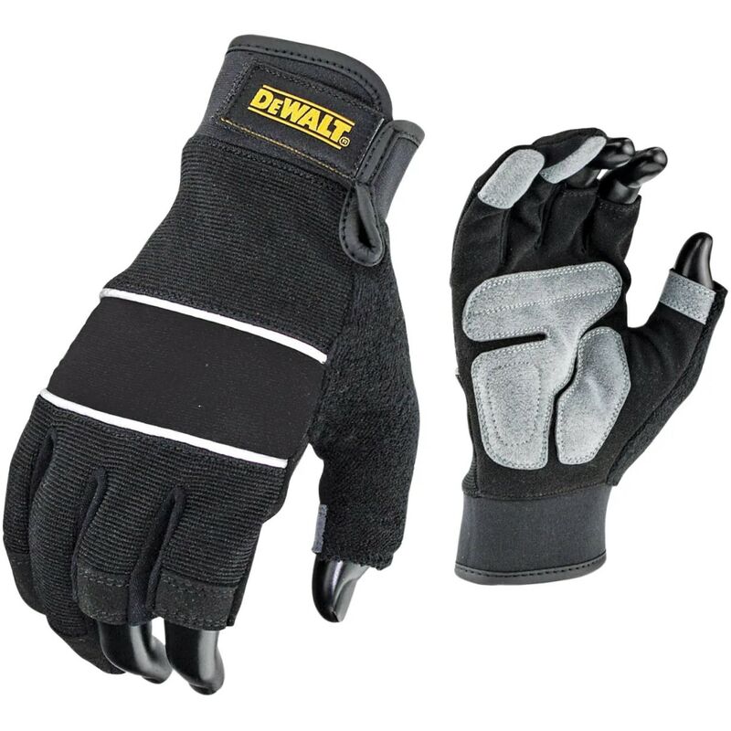 Performance 3 Finger Glove Framers Gloves Terry Cloth Brow Wipe DPG214L - Dewalt