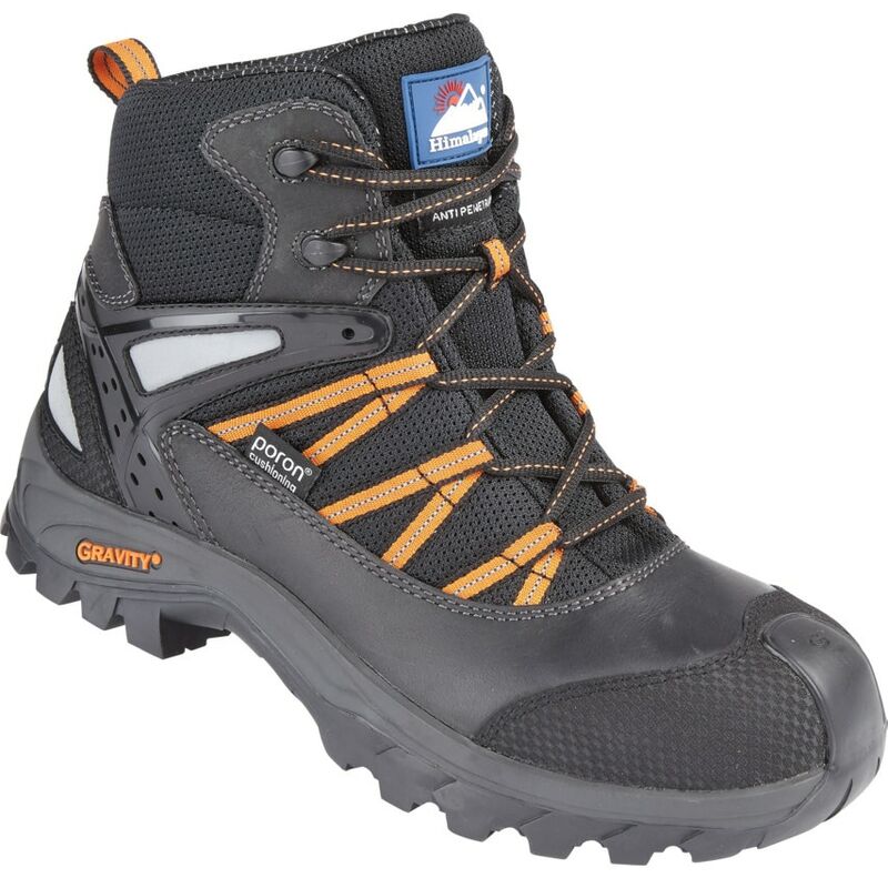 Himalayan 4122 Black Gavity Poon Watepoof Boots - Size 4 - Black