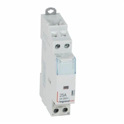 412523 Legrand - Contacteur Bipolaire - 2no - 25a - Bobine 230vca - Legrand Cx3