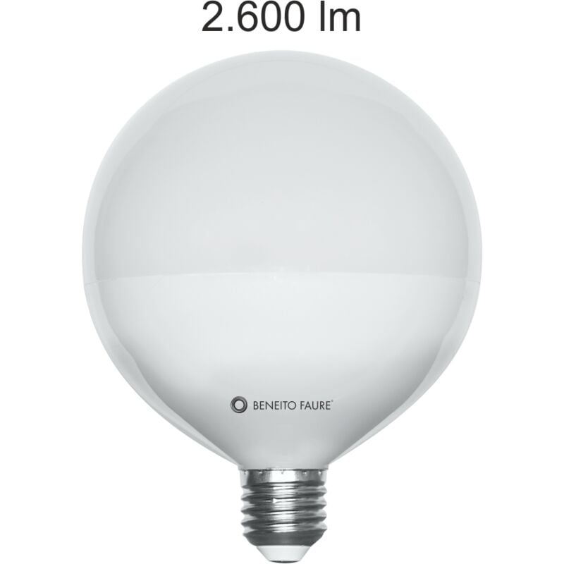 Ampoule led globe 22 w et 2 600 lumens 3 000 k.