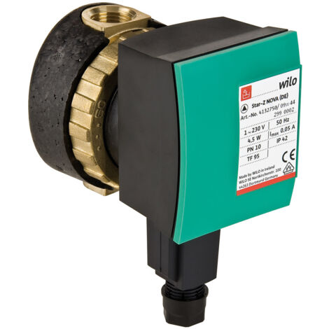 [4132760] Circulateur Wilo Star-Z NOVA 5W pression de service 10bar