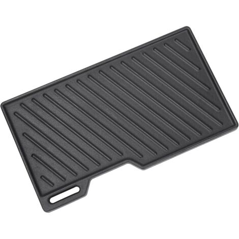 41,5 x 23,5 cm - Plaque de cuisson en fonte pour barbecue Burnhard Fred, Plancha pour Rösle Artiso G2, plaque réversible pour barbecue à gaz Burnhard Fred, Fred JR, Burnhard Big Fred, Fat Fred,