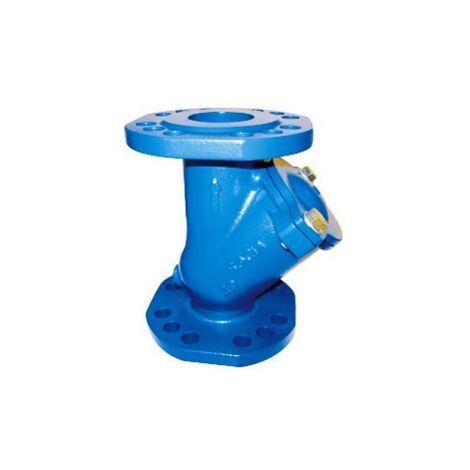 418 Valvola di ritegno a palla DN100 ghisa GGG40 rivestimento epoxy - Sfera alluminio rivestita NBR 149B3143