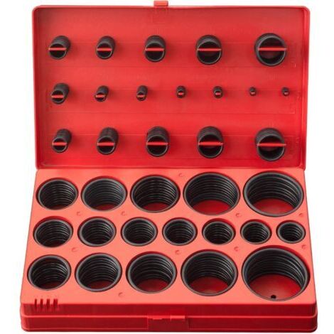 419 pièces Lot de joints toriques en caoutchou, 32 Tailles assortiment de joints toriques de 3-50mm - Joints toriques - coffret de joints toriques