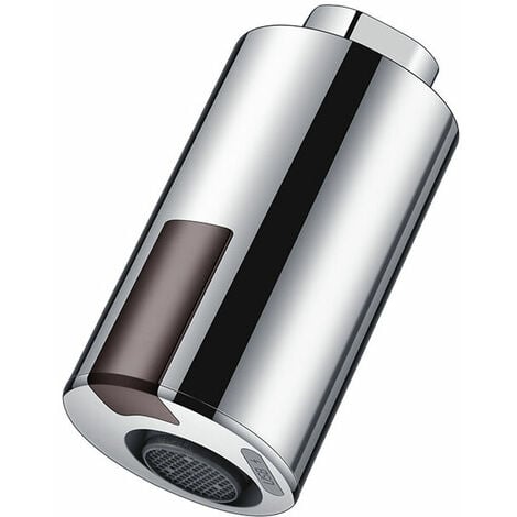 （41mm(L)×41mm(W)× 79mm(H)）Robinet intelligent sans contact avec capteur de mouvement, économiseur d'eau, robinet pour salle de bain, cuisine, convient Argent