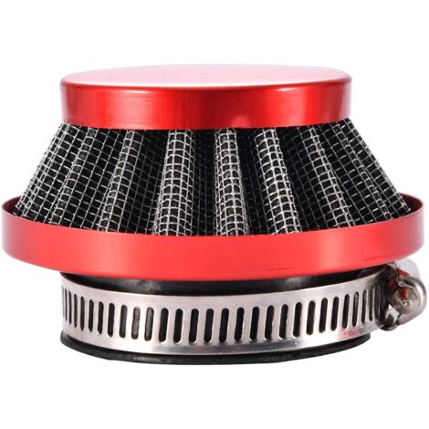42-44mm Universal Red Air Intake Cleaning Filter System Replacement for 2 Diseases 49cc 47cc ATV Dirt Bike Go Kart Pit Bike 4 Wheeler Quad Dune Buggy
