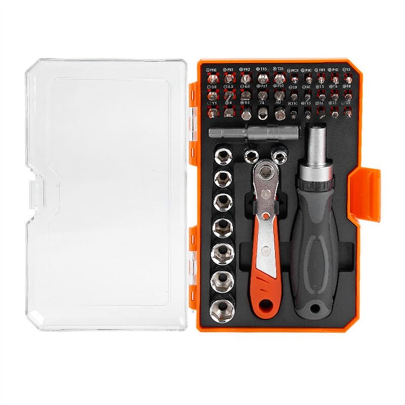 Image of Tlily - 42-In-1 Ratschenschraubendreher-Set Home Precision Multifunktionales Wartungswerkzeug