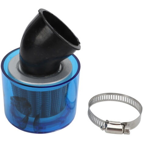 42 mm 45° wasserdichter Universal-Luftfilter für Motorräder, Quads, Karts und Motoren von 50 cm³ bis 250 cm³