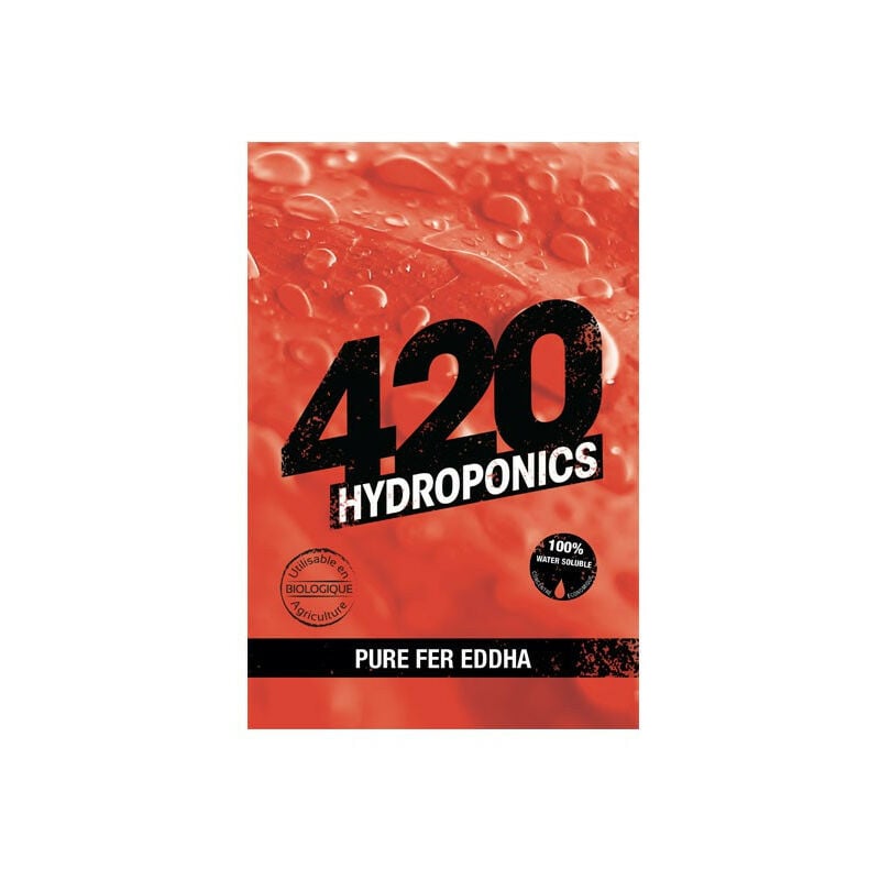 420 Hydroponics - Pure Fer eddha Inductor 10g , engrais de fer