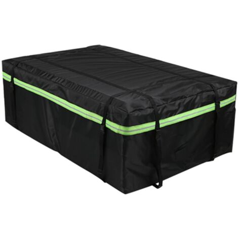 420D Auto-Gepäckträgertasche, Aufbewahrungsbox mit Großem Fassungsvermögen, Größe 135  80  45 Cm/50  31  18 Zoll (L)