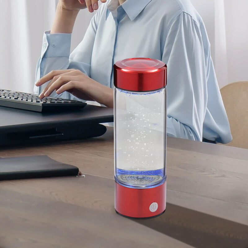 Image of Senderpick - 420ml Tischwasserflasche Tragbare Wasserflasche Wasserstoff