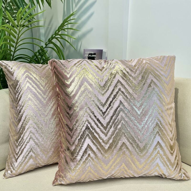 DEESSE SHOP - 2 Pièces Housses de Coussin Taies d'Oreiller Style Moderne Protège-Oreiller Décoration de la Maison Salon Chambre pour Canapé Chaise de