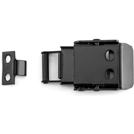 （4.2×2.3×0.6cm）4PCS Loquet à Bascule en Acier Inoxydable, Fermeture à Levier Fermoir à Ressort pour Caisse Boîtes Coffret,