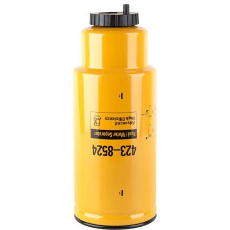 423-8524 Élément de filtre à carburant pour pelles hydrauliques Caterpillar, disponible en stock.