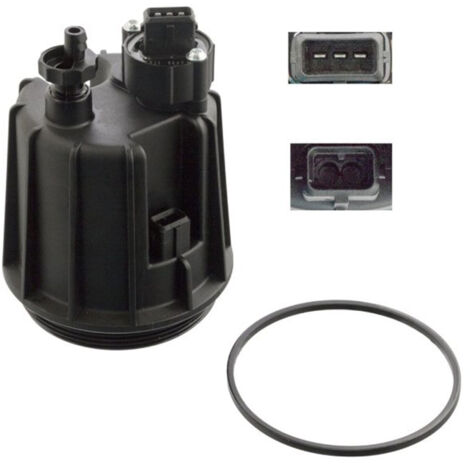 42561607 Applicable au filtre à gazole Iveco, coupelle en plastique avec bouchon