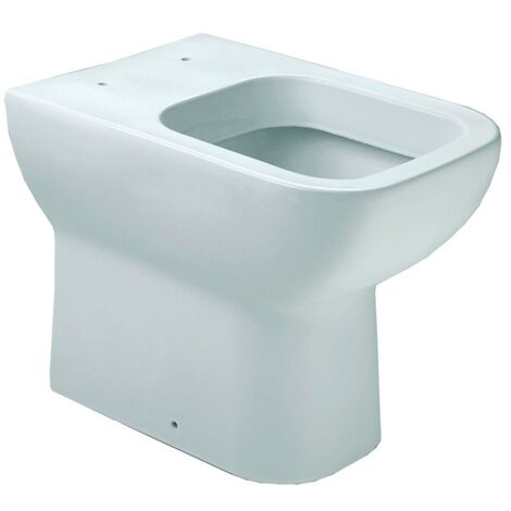 427TH Vaso wc con scarico unificato Style 47 - Altezza cm 47, ideale per terza età 427TH