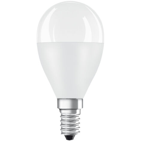 428522 LAMPARA ESFERICA LED E14 7,5W 2700K STAR OSRAM