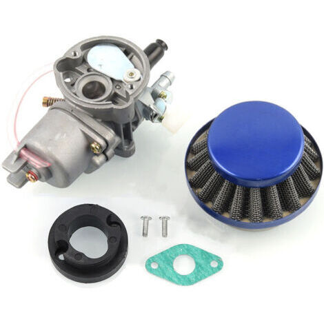 42mm Filtre à Air 13mm Carburateur Câble d'accélérateur PZ13 Carb pour 2 temps 43cc 47cc 49cc Mini ATV Quad Dirt Pocket Bike