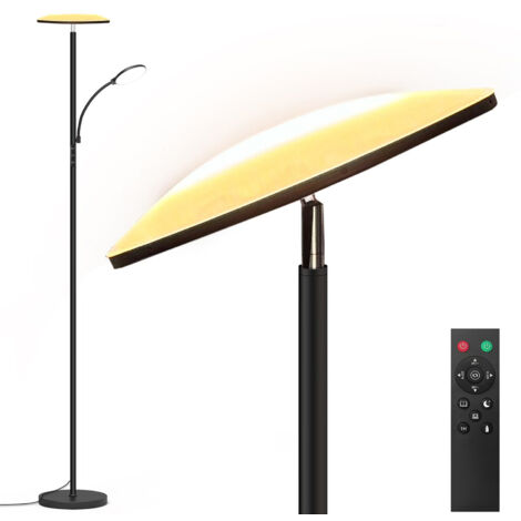 42W Lampadaire LED 4200LM sur Pied Salon 2700K-6500K Lecture Lampadaire avec Télécommande Contrôle Tactile pour Salon Chambre Bureau