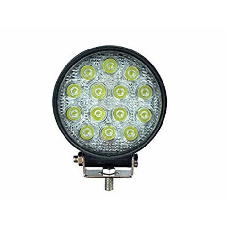 Универсален 42W Лед LED Халоген Фар Работна Лампа 12V - 24V за автомобил офроуд бус ван камион
