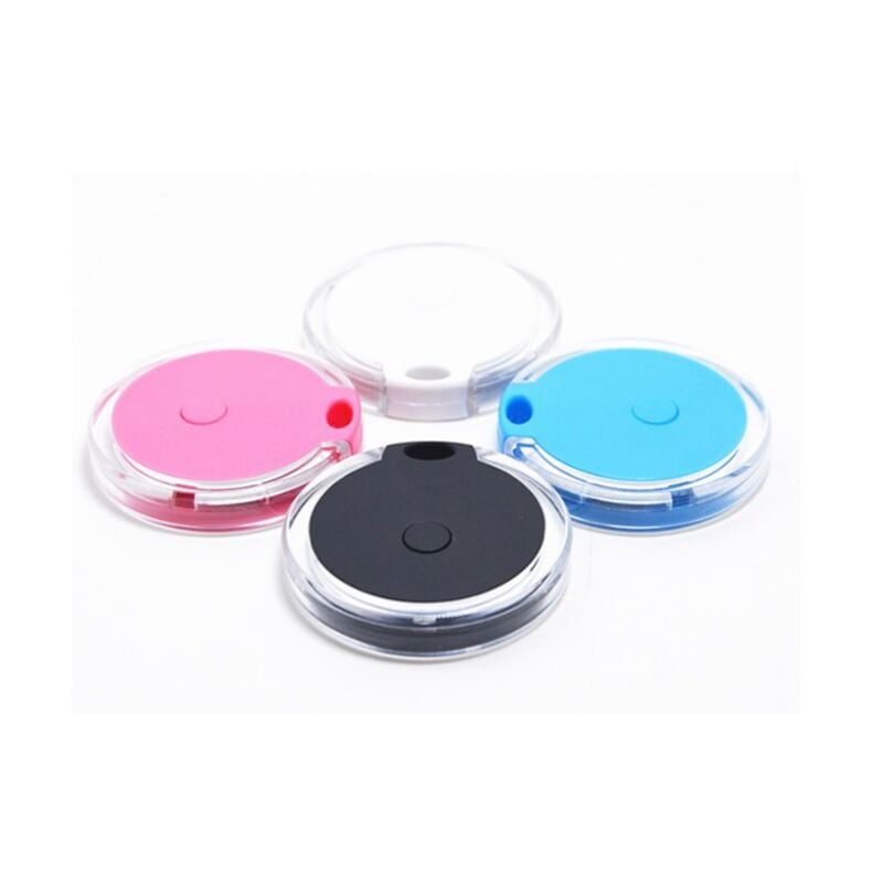 Csparkv - 42x8mm)Lot de 4 mini localisateurs gps étanches et portables Bluetooth pour bagages/enfants/animaux/chat/chien