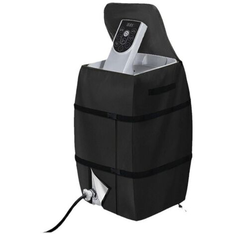 43 x 38 x 54 cm Spa-Heizpumpenabdeckung - Aufblasbarer Schutz für Warmwasserbereiter im Freien - Wetterfest