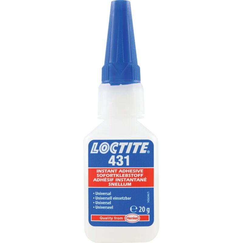 Loctite 431 Cyanoacrylate Adhesive 20GM - Clear