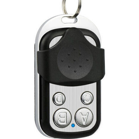 433 Metal 4-Button Garage Door Rolling Code Copy Remote Control